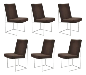 Milo Baughman Dining Chairs by Thayer Coggin (Set of 6)