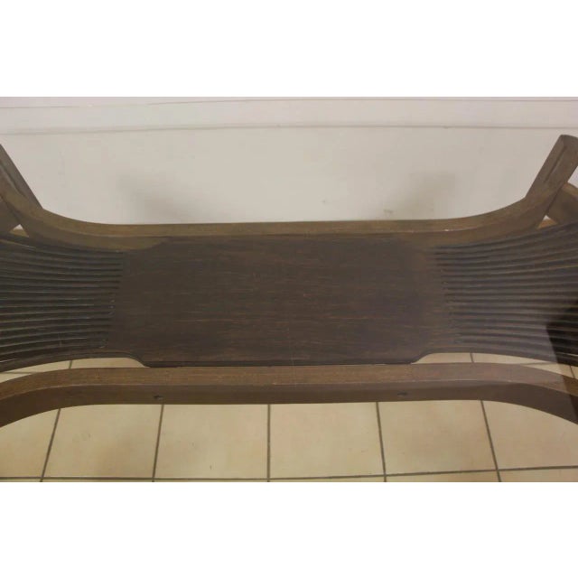 Scandinavian Modern Wooden Dining Table, 1970s For Sale - Image 3 of 12