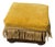 Victorian Mustard Velvet Ottoman For Sale
