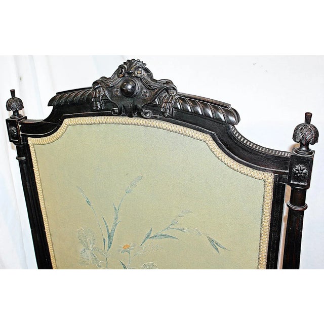 French Napolean III Fireplace Screen For Sale In West Palm - Image 6 of 10