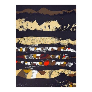 36-75 Lithograph by Josep Guinovart, 1976 For Sale