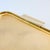 Metal Large MCM Gold Aluminum Tray by Woodmet Limited, England For Sale - Image 7 of 14