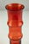Vintage Art Glass Swedish Aseda Bamboo Shaped Red Vase, 1960s For Sale - Image 3 of 5