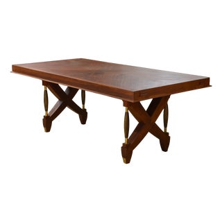 Art Deco Wooden Table, 1930s For Sale