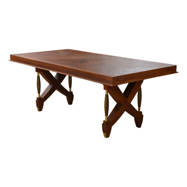 Art Deco Wooden Table, 1930s For Sale