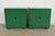 Henredon Mid-Century Hollywood Regency Campaign Green Lacquered Nightstands, Newly Refinished For Sale - Image 11 of 12