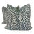 Cowtan & Tout "Mala" in Blue Indoor/Outdoor Pillows-a Pair For Sale