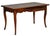 Large Vintage French Style Wood Desk W/Laptop Drawer For Sale - Image 4 of 13