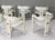Metal Pamplona Chairs in Leather attributed to Augusto Savini for Pozzi, Italy, 1965, Set of 8 For Sale - Image 7 of 18