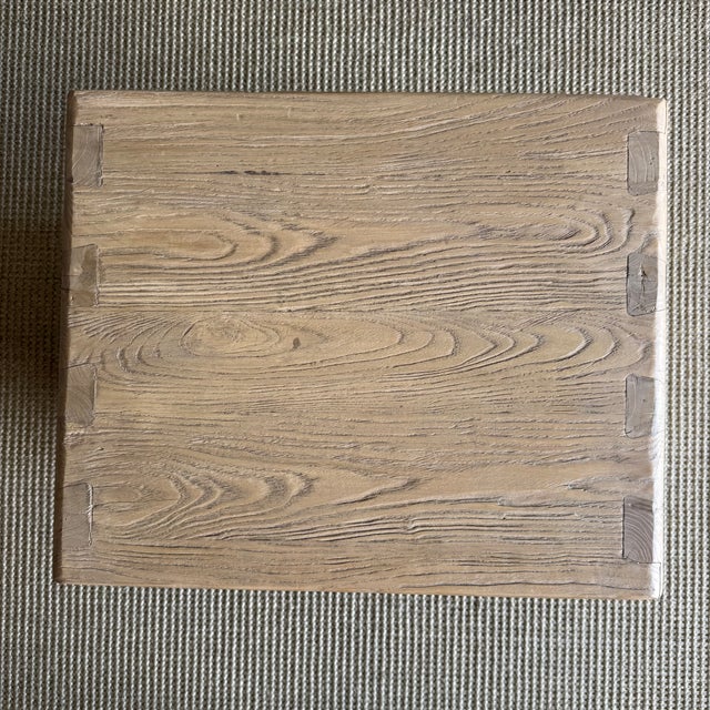 Reclaimed Waterfall Table 22" For Sale - Image 4 of 9