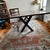 8' Solid Cherry Farmhouse Dining Table, Seats 8 For Sale - Image 4 of 9
