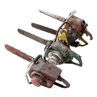 Collection Mid-Century Chainsaws For Sale