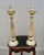 Traditional Panache Designs Scallop White Gold Table Lamps - a Pair For Sale - Image 3 of 5