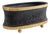 Bruner Black Oval Planter For Sale