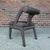 Set of 4 Postmodern Dining Chairs With Front Casters Possibly Karl Springer For Sale In Cleveland - Image 6 of 10