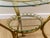 Round Brass Coffee Table, 1950s For Sale - Image 4 of 7