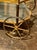 Mid 20th Century Vintage French Gilt Brass Bar Cart For Sale - Image 5 of 7