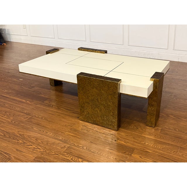 Wood Century Furniture Contemporary Rectangular Coffee Table For Sale - Image 7 of 13