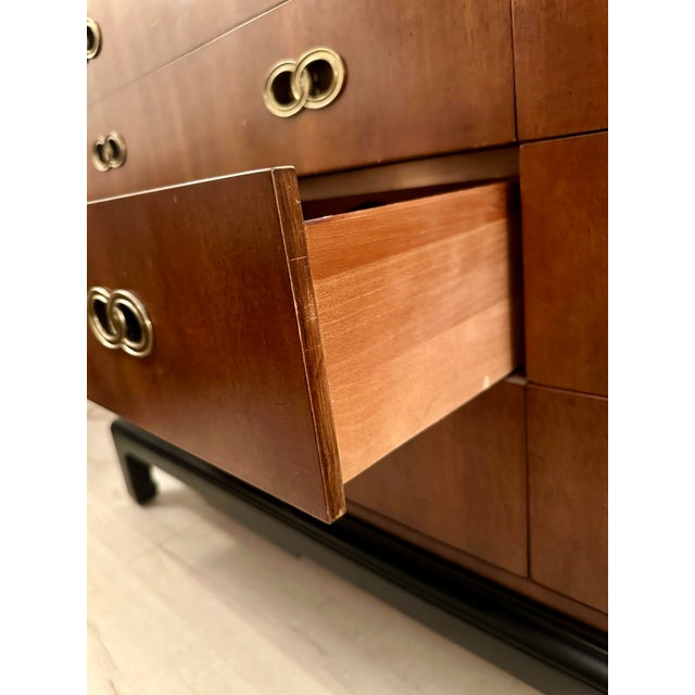 1950s 1950s 9 Drawer Dresser by Michael Taylor for Henredon For Sale - Image 5 of 12