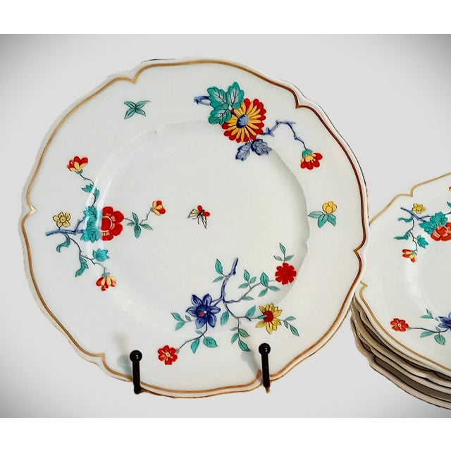 Haviland & Co. French Haviland Limoges Shalimar Plates - Set of 3 For Sale - Image 4 of 10