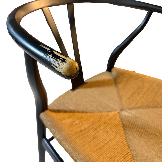 Set of Four Wishbone Dining Chairs, Attributed to Hans Wegner for Carl Hansen & Søn For Sale - Image 15 of 18