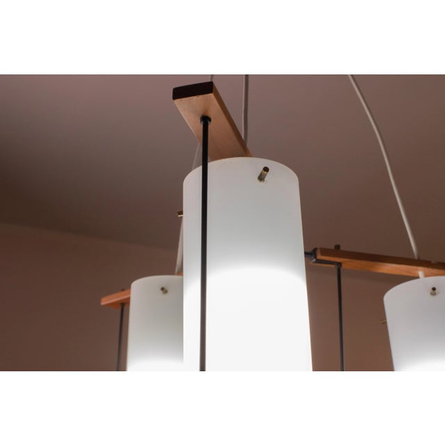 Italian Mid-Century Chandelier by Stilnovo, 1970s For Sale - Image 11 of 12