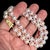 1990s 1990s Mikimoto Estate Akoya Pearl Necklace 18" 18k Y Gold 10 mm Certified For Sale - Image 5 of 12