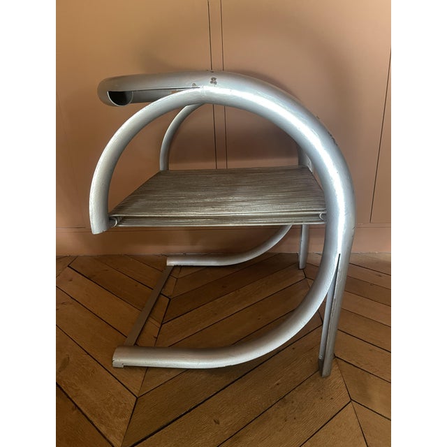 Mid-Century Modern Ferrotipi Prototype Lounge Chair by Gianantonio Malacrida & Paolo Resmini, Italy, 1968 For Sale - Image 3 of 8