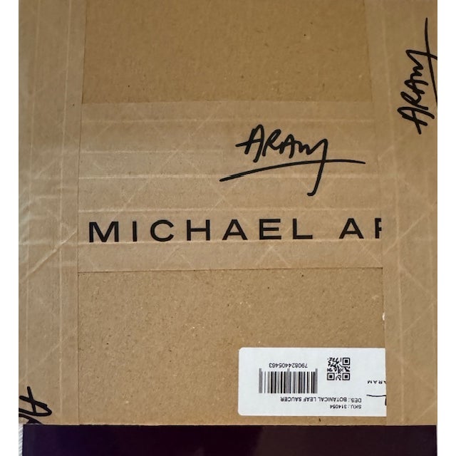 Michael Aram Michael Aram Botanical Leaf Saucers-New For Sale - Image 4 of 4