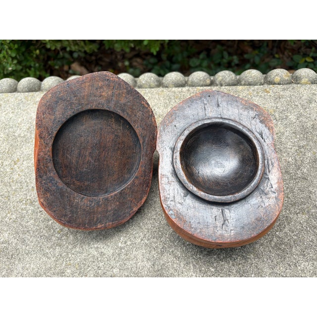 1930's Carved Monkey Box For Sale - Image 9 of 9