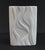White Porcelain Vase Model 2086 with Matte Glaze Op Art Wave Relief Decor by Heinrich, 1960s For Sale - Image 4 of 11