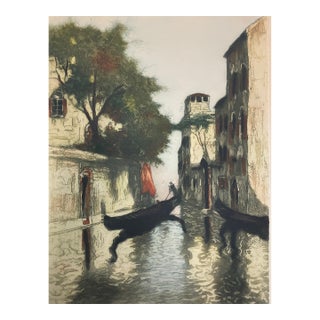 Gabriel Antoine Barlangue Venice Cana Etching For Sale