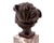 French Bulldog Head Sculpture in Bronze, 20th Century For Sale - Image 3 of 10