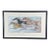 Vintage Ettore Ted DeGrazia Free as the Wind Framed Southwestern Horse Art Print For Sale