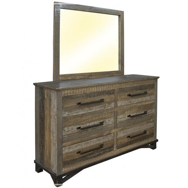 Greenview Loft Collection: Solid wood furniture with rustic and refined industrial details and finishes. Loft features a...