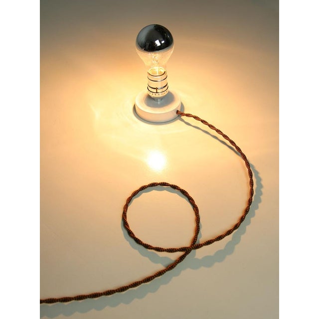 Vintage Modernist Stainless Steel Wall Lamp For Sale - Image 13 of 18