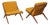 Pair Folke Ohlsson for Dux Scissor Sculptural Lounge Chairs For Sale