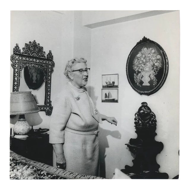 Agatha Christie at Home, 1959 For Sale