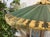 Indonesian Parasol in Wallpaper, Wood and Wool, 1950s For Sale - Image 13 of 14