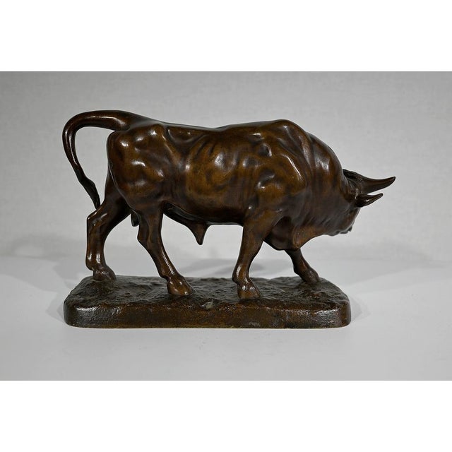 L. Vidal, Le Taureau, 1867, Bronze For Sale - Image 5 of 15