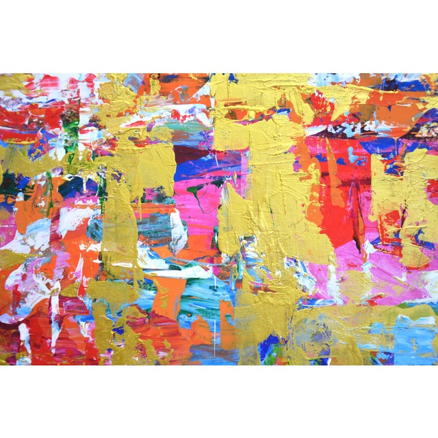 Expression With Gold 2. Original Contemporary Painting For Sale - Image 6 of 10