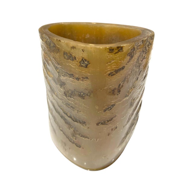 Early 20th Century Carl Auböck Horn Pen Holder Mid-Century Modern For Sale - Image 9 of 12