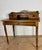 English Oak Writing Desk with Raised Gallery and Drawers, 1930s For Sale - Image 11 of 15