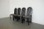 1980s Vintage Pallavisini Italian Modern High-Back Dining Chairs (Set of 4) For Sale - Image 5 of 16