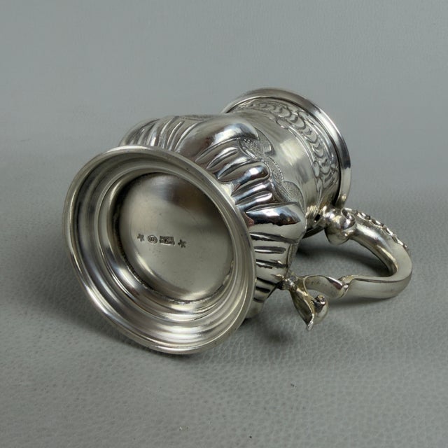 Small Vintage Handcrafted 800 Silver Pourer Carafe, 20th Century For Sale - Image 6 of 11
