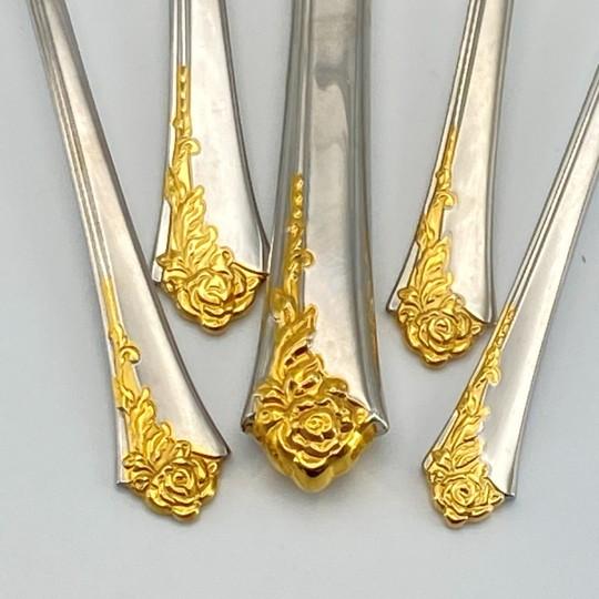 Service for 10 with Additional Hostess Pieces in High-End Flatware Chest Luxury flatware set by the Oneida Silver Company...
