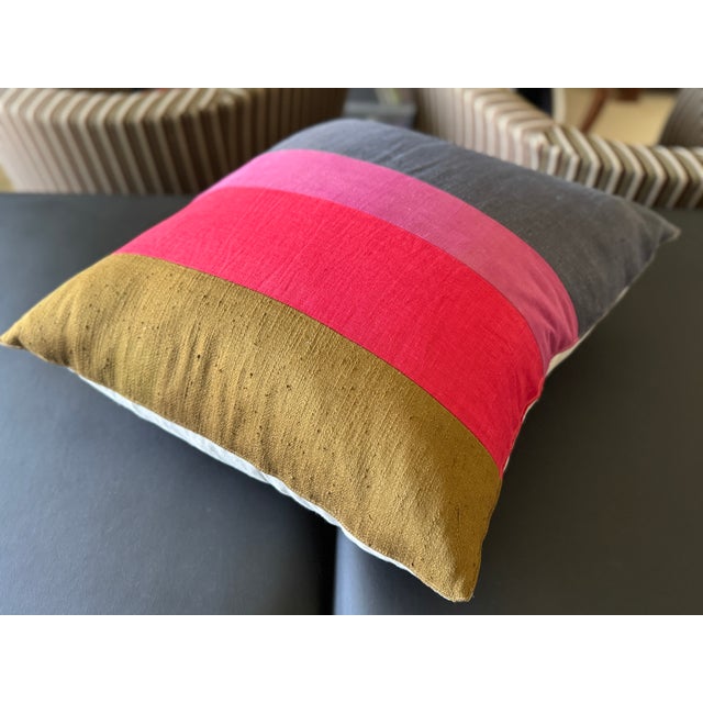 Offering for sale this exquisite, handcrafted goose down pillow by the highly esteemed Acapillow Home Furnishings (Santa...