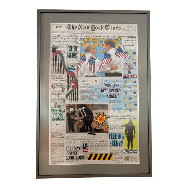 Nancy Chunn New York Times Limited Edition Print For Sale