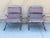 Mid-Century Modern 1950s Italian Mid-Century Modern Chrome Lounge Armchairs – a Pair For Sale - Image 3 of 10