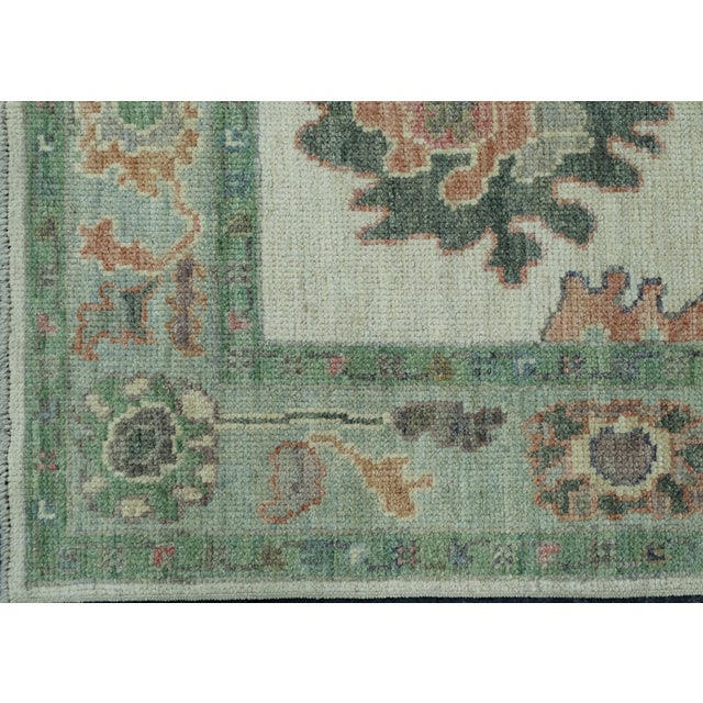 Turkish Oushak Runner Rug 2'11" x 20'8" #17512 For Sale - Image 4 of 8